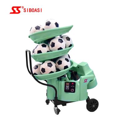 China 4.8-6s/Ball Football Catching Machine , 150 W Soccer Ball Throwing Machine for sale