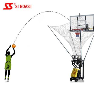 China 3 Ball-Kapazitäts-automatische Basketball-Schießen-Maschine 180 Grad-Horizont-Winkel zu verkaufen