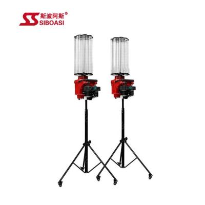 China Easy To Use And Store Automatic Badminton Shuttlecock Machine Training Equipment For Practicing for sale