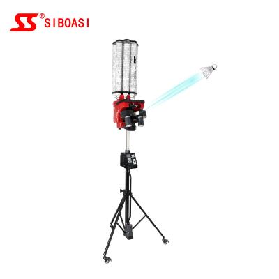 China Siboasi 140 KM/H Max Badminton Shooting Machine With 200 Balls for sale