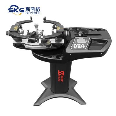 China Vertical Tennis Racket Restringing Machine With LCD Interface for sale