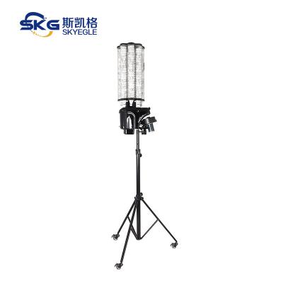 China Manual Elevation 180 Balls Badminton Launcher Machine for sale