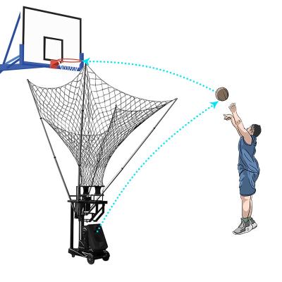 China Cable Connected Basketball Shot Trainer Machine For Indoor Outdoor Gym Usage for sale