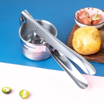 China 1pcs High Quality Viable Stainless Steel Potato Press Grater Crush Kitchen Instruments Multi Tool for sale