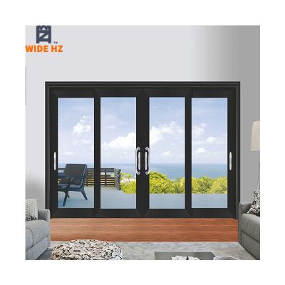 China 6low-e+12A+6mm Modern Double Glass Broken Bridge Profile Insulating Aluminum Windows And Doors for sale