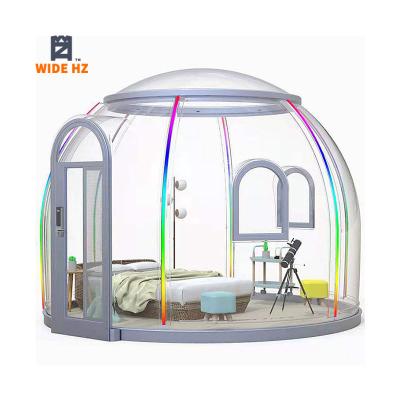 China Modern Family Camping Wedding Outdoor Event Beach Roof PC Dome Bubble House Catering Tent for sale