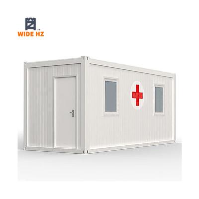 China Modern Portable 20ft Emergency Room First Aid Container Medical Clinic for sale