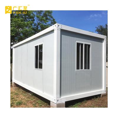 China Moisture Proof Flat Pack 20ft Container House Prefab Modern Container 2 Bedrooms Prefab House for sale