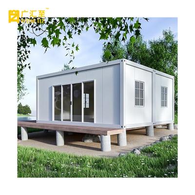 China 20ft Modern Flat Pack Living Container Prefab Modern Office Building Container House Prefab Luxury Home for sale