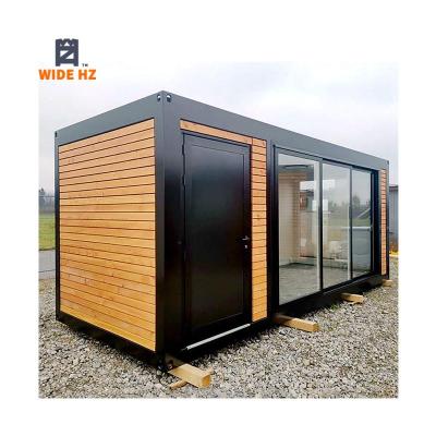 China Dampproof Manufactured Buildings Container Homes Tiny Wooden House for sale