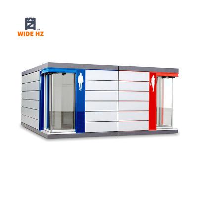 China Modern Chinese WC Toilets Prefab Container Sanitary Ware Toilet Wc Public Bathroom Portable Toilets for sale