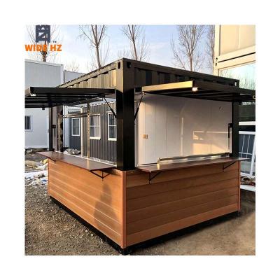 China Modern 10Ft Container Cafe Food Kiosk Bar for sale