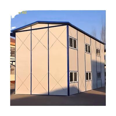 China K type or T type sandwich panel wholesale prefab economic modular house for home, camp, temporary house for sale