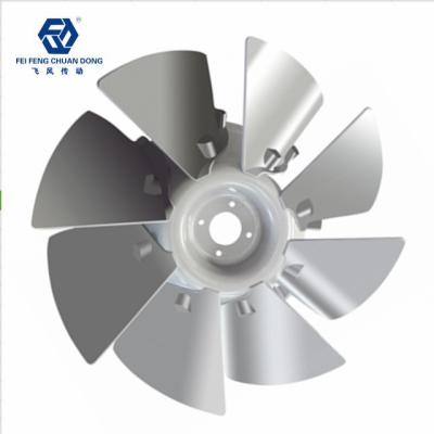 China With adjustable installation angle and quantity of 8 blades blades aluminum alloy wing material style mixed flow fan impeller for sale