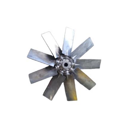 China Large Blades Guangdong Aluminum Alloy Axial Fan Fan Impeller Adjustable Installation Angle And Quantity for sale