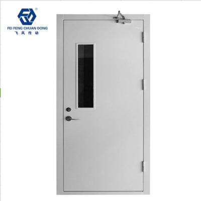 China Guangdong manufacture steel swing fire door with low price for sale