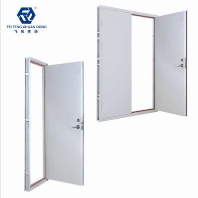 China SMOOKE PROTECTION 2018 Standard Warehouse FIRE And Fire Rated Steel Door for sale