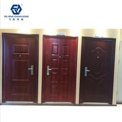 China modern cheap steel door by chinese factory for sale