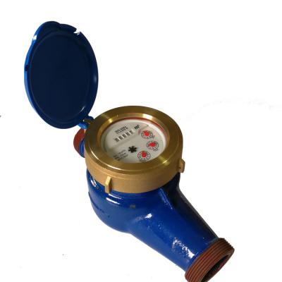 China Multi Iron 50mm Water Meter Jet Dry Type Iron Body Water Meter for sale