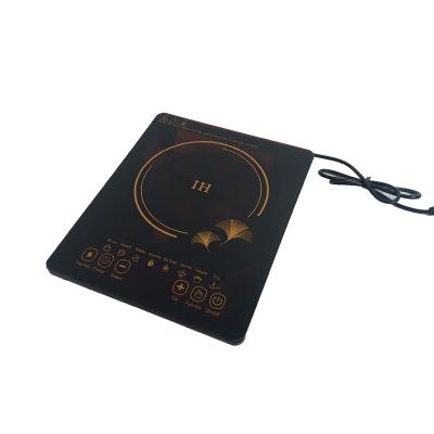 China RV Competitive Price with Excellent Quality Factory Manufactures Panel Touch Black Crystal Induction Cooker for sale