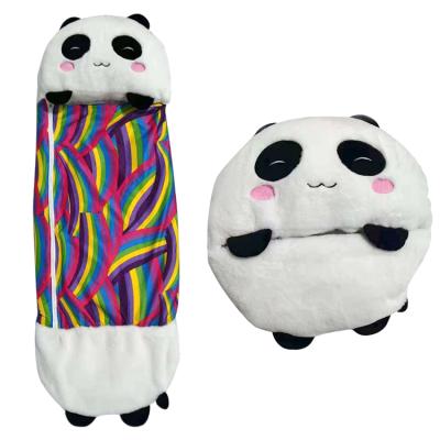 China Wholesale Breathable Kids Sleeping Bag Soft Stuffed Children's Plush Animal Sleeping Bag for sale