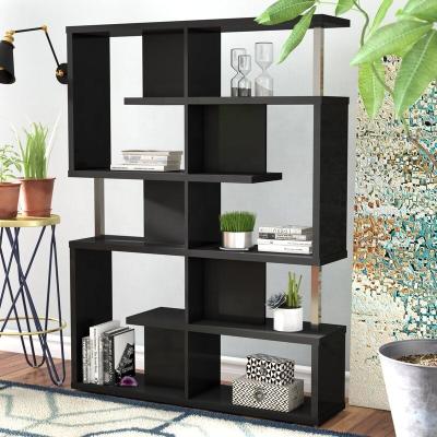 China Assembled Five Tier Bookcase Shelf Book Storage Child Bookcase For Living Room Home Office Bedroom for sale