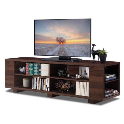 China (Height) Adjustable Melamine Particle TV Stand TV Stands 2020 Living Room 7 Cabinet, Solid Wood Leg TV Stand for sale