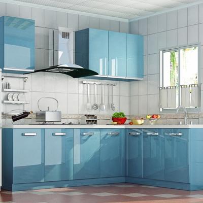 China 2019 New Arrivals Environmental Friendly Kitchen Cabinet Doors Wooden Custom Cabinet for sale