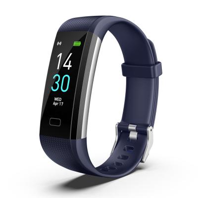 China IP67 Waterproof Touch Screen Heart Rate Blood Pressure Smart Watch Band With Color Screen Wearhealth App for sale