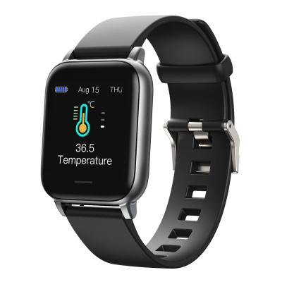 China 2021 Fashion Design Touch Screen Smart Realtime Monitor Wristband BP&HR Display Fitness Tracker IP68 Colorful Waterproof Watch for sale