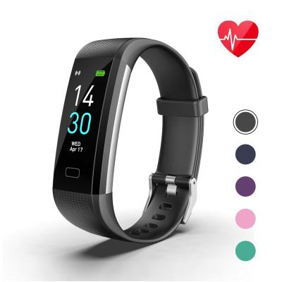 China GPS Navigation Blood Pressure Monitoring Message Remind Fitness Tracker Body Temperature Measurement Smart Band for sale