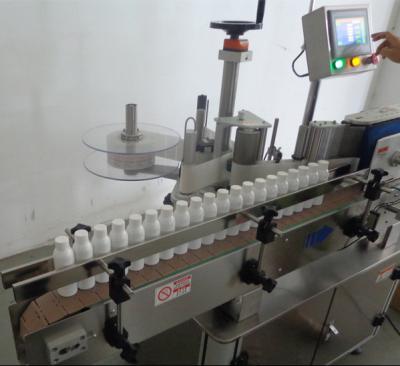 China automatic adhesive sticker label pasting machine for sale