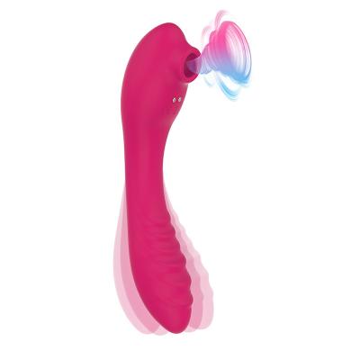 China High Quality Strong Silicone Vibration Tongue Vibrator, 2 Motors Heating Sucker Vibrator, Vibrator Sex Clitoral Sucking Vibrator For Female for sale