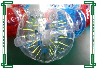 China Wearable inflatable tumble ball , inflatable hamster ball for humans for sale