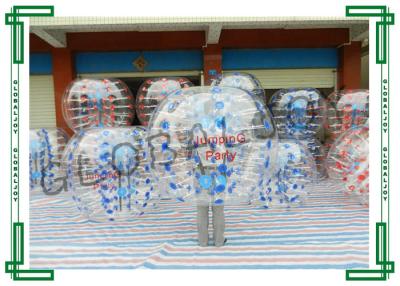 China Clear Inflatable Belly Bump Ball , Buddy Bounce Outdoor Play Ball for sale