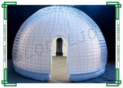 China Dome Inflatable Bubble Tent , Transparent Igloo Tent for Exhibition for sale