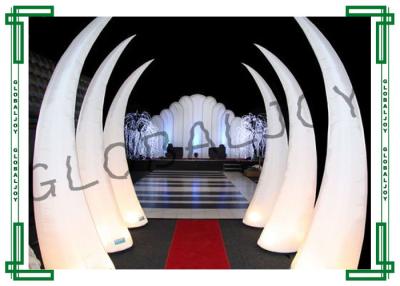 China Waterproof Inflatable Lighting Decoration Dramatic Entrance Way for sale