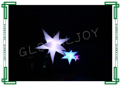 China LED Star Inflatable Lighting Decoration Two Size , Custom Air Star Light for sale