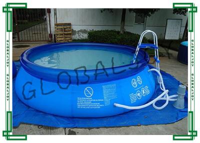 China Round Inflatable Water Pool / Portable Swimming Pool For Kids for sale