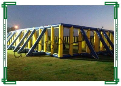 China Fire Retardant Inflatable Paintball Bunkers , Giant Inflatable Paintball Field for sale