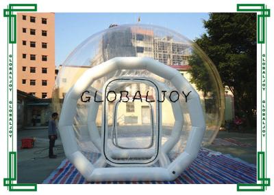 China Clear Inflatable Bubble Tent Room Oxford Fabric Inflatable Transparent Tent for sale