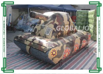 China Customized Camouflage Inflatable Paintball Bunkers Sporting Air Tank for sale