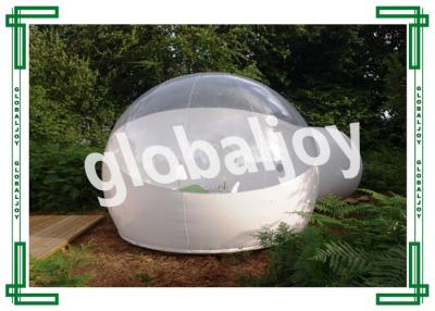 China Camping Clear Inflatable Lawn Tent Transparent Dome Tent Water Retardant for sale