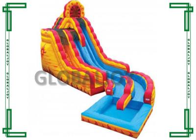 China Gaint Commercial Grade Inflatable Water Slide With Pool For Adult  inflatable water slide for sale