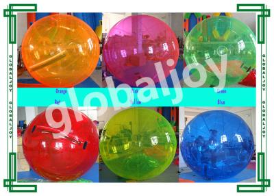 China TPU / PVC Inflatable Water Walking Ball / Roll Inside Walk On Water Ball for sale