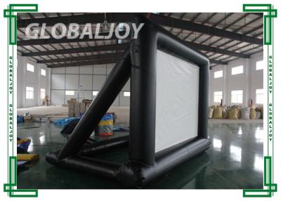 China Fire-resistant PVC Tarpaulin outdoor inflatable Projection Screen for sale