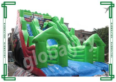 China Commercial Inflatable Slide 15L x 5.5W x 10H , Inflatable Water Slides For Adults for sale