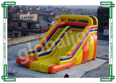 China Gaint Inflatable Slide Slide Use Durable 0.55mm PVC Tarpaulin Material for sale