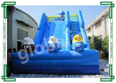 China Huge PVC Cartoon Inflatable Slide For Rental , Backyard Water Slides for sale