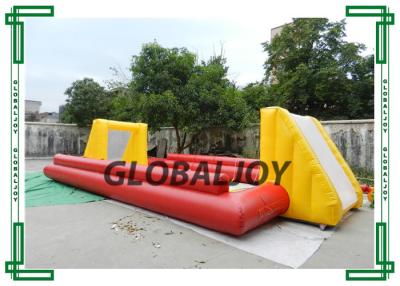 China Funny Inflatable Sport Game , Inflatable Football Arena / Football Court for sale